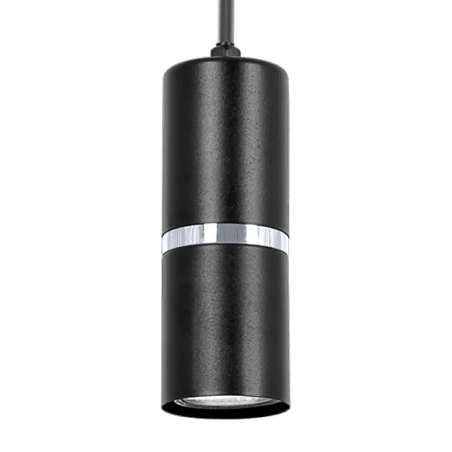 Flash Sale Nowoczesna lampa wisząca, czarno-srebrne tuby K-5247 z serii VESTA Żyrandole Nowoczesne