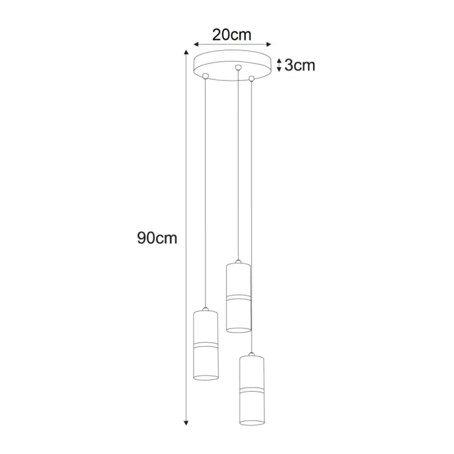 Flash Sale Nowoczesna lampa wisząca, czarno-srebrne tuby K-5247 z serii VESTA Żyrandole Nowoczesne