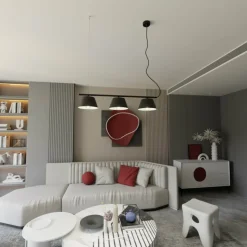 Clearance Nowoczesna lampa wisząca do kuchni 1336/3 GELATO | Kaja Oświetlenie Żyrandole Nowoczesne