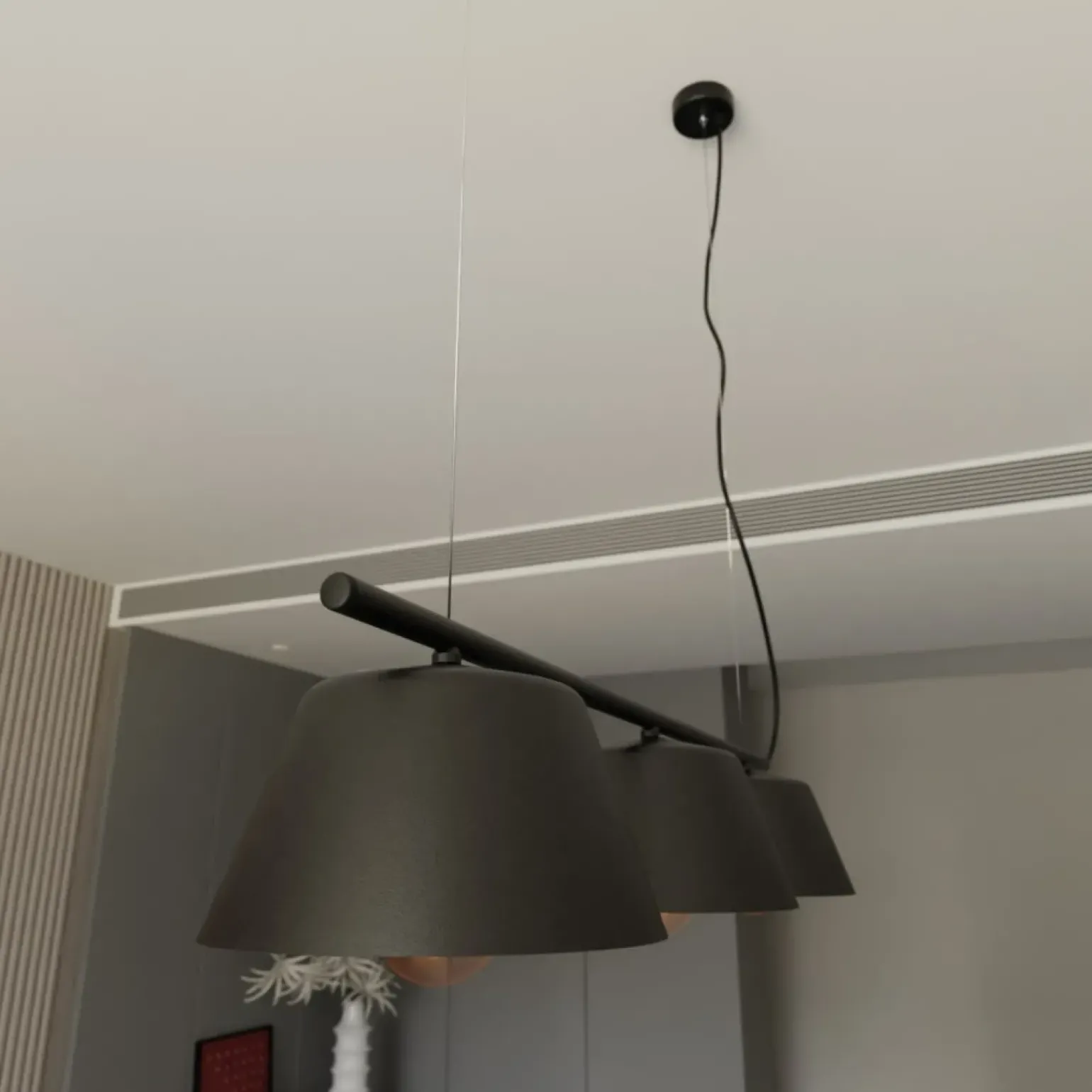 Clearance Nowoczesna lampa wisząca do kuchni 1336/3 GELATO | Kaja Oświetlenie Żyrandole Nowoczesne