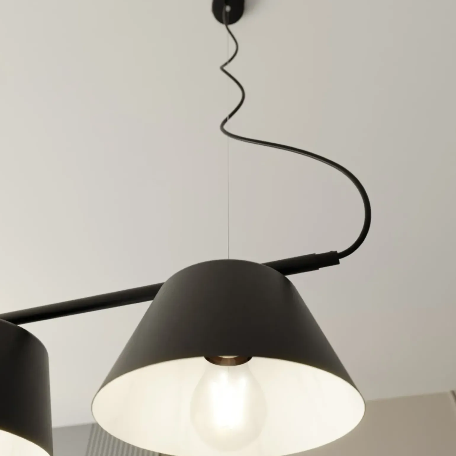 Clearance Nowoczesna lampa wisząca do kuchni 1336/3 GELATO | Kaja Oświetlenie Żyrandole Nowoczesne