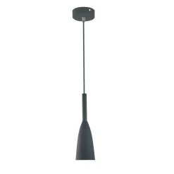 Hot Nowoczesna lampa wisząca do kuchni LP-181/1P GR SOLIN | Kaja Żyrandole Nowoczesne