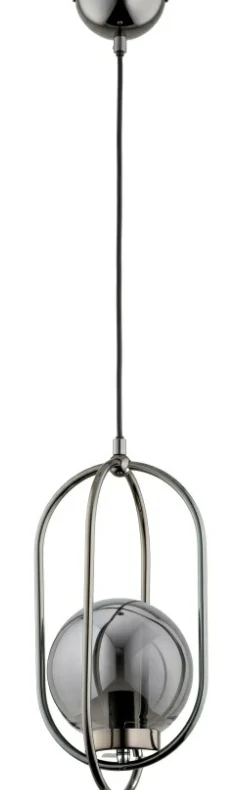 Clearance Nowoczesna lampa wisząca z ciemnym kloszem AL 61255 z serii BINAR Żyrandole Nowoczesne