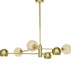 Store Nowoczesna lampa wisząca z różnymi kloszami JUP 1963 MOKA | Kaja Żyrandole Nowoczesne