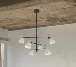 Clearance Nowoczesna lampa z obrotowymi ramionami K-8108 KANTI | Kaja Żyrandole Nowoczesne