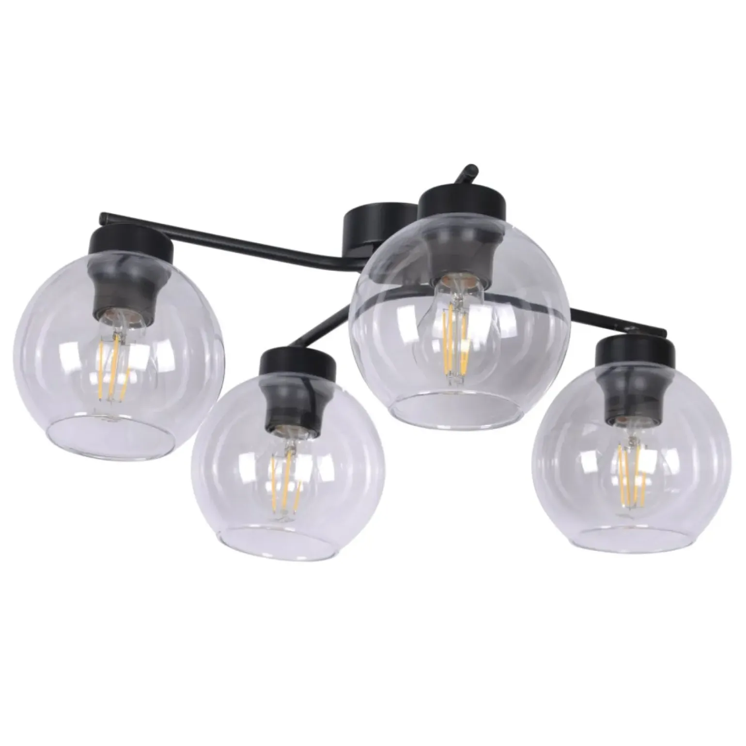 Cheap Nowoczesna lampa z okrągłymi kloszami K-2627 AIDEN 2 | Kaja Żyrandole Nowoczesne