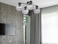 Cheap Nowoczesna lampa z okrągłymi kloszami K-2627 AIDEN 2 | Kaja Żyrandole Nowoczesne