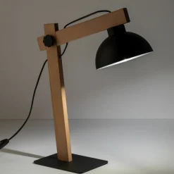 Sklep Kaja Nowoczesna lampka biurkowa, drewniane ramię TK 5346 z serii OSLO