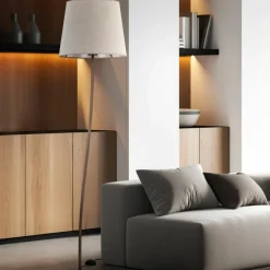 Sklep Kaja Nowoczesna lampka podłogowa do sypialni TK 16028 NICOLA BROWN | Kaja
