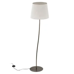 Sklep Kaja Nowoczesna lampka podłogowa do sypialni TK 16028 NICOLA BROWN | Kaja