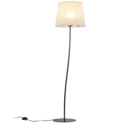 Sklep Kaja Nowoczesna lampka podłogowa do sypialni TK 16028 NICOLA BROWN | Kaja