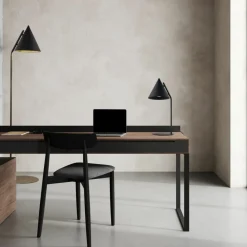 Sklep Kaja Nowoczesna lampka stołowa - stożek TK 16009 CONO BLACK | Kaja