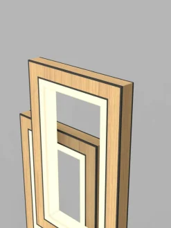 Sklep Kaja Nowoczesna lampka stołowa LED WF 8023-206 PESCARA | Kaja