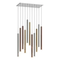 Best Nowoczesna, ledowa lampa z tubami P0461-11A-B5SC LOYA | Kaja Żyrandole Nowoczesne