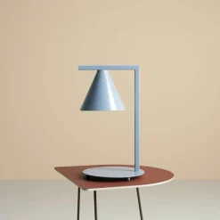 Sklep Kaja Nowoczesna, minimalistyczna lampka stołowa 1108B16 z serii FORM | Kaja