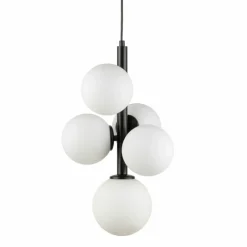 Cheap Nowoczesna, pionowa lampa wisząca z kloszami SIG 33488 PERLA | Kaja Żyrandole Nowoczesne