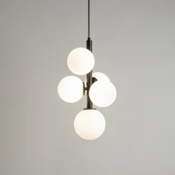 Cheap Nowoczesna, pionowa lampa wisząca z kloszami SIG 33488 PERLA | Kaja Żyrandole Nowoczesne