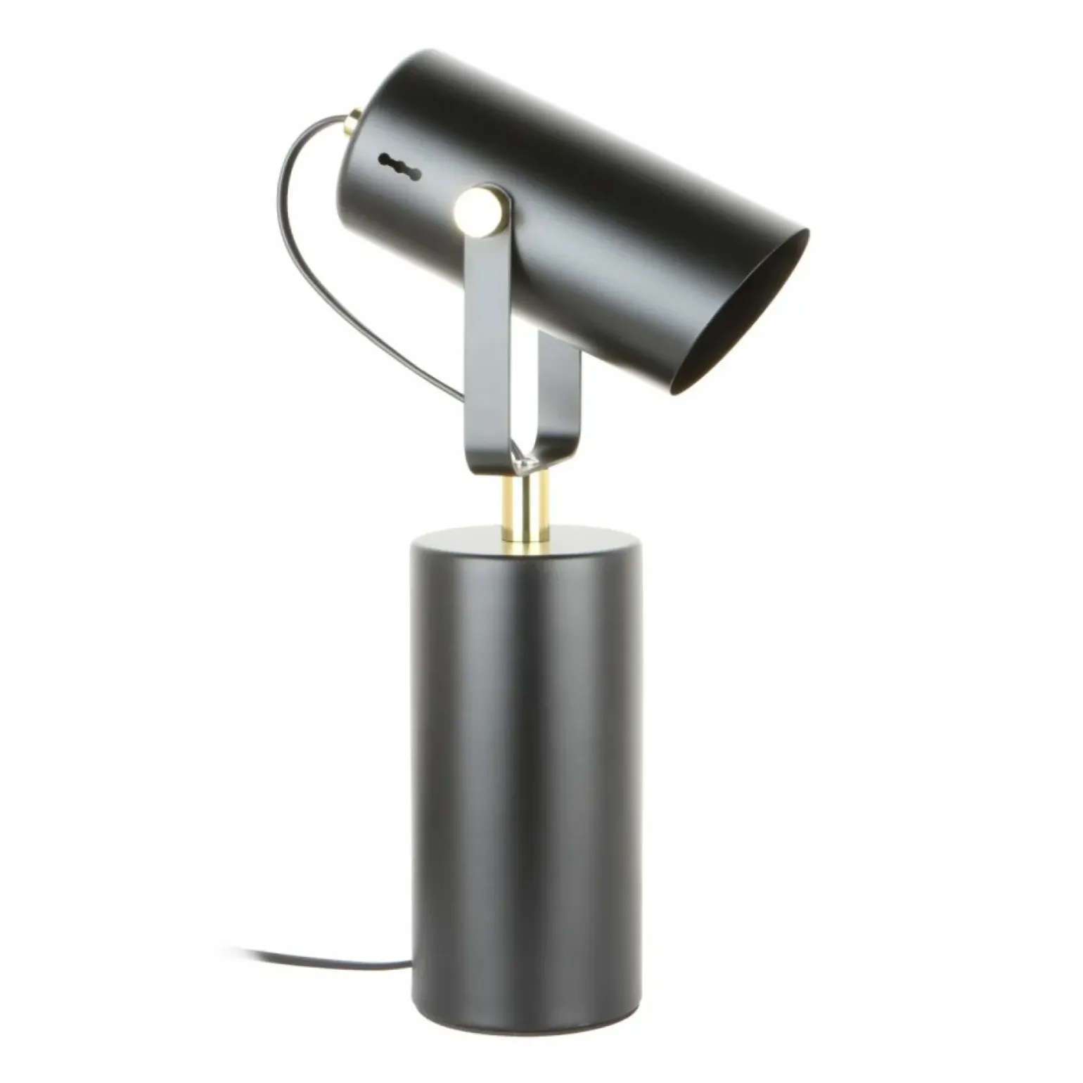Sklep Kaja Nowoczesna, stylowa, czarna lampka biurowa A2058-MBK RESI | Kaja