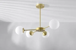 Store Nowoczesna, stylowa lampa sufitowa do salonu 34-01566 z serii MATI Żyrandole Nowoczesne