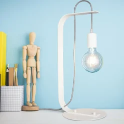 Sklep Kaja Nowoczesna, surowa lampa stołowa 66309 BORNHOLM | Kaja Oświetlenie