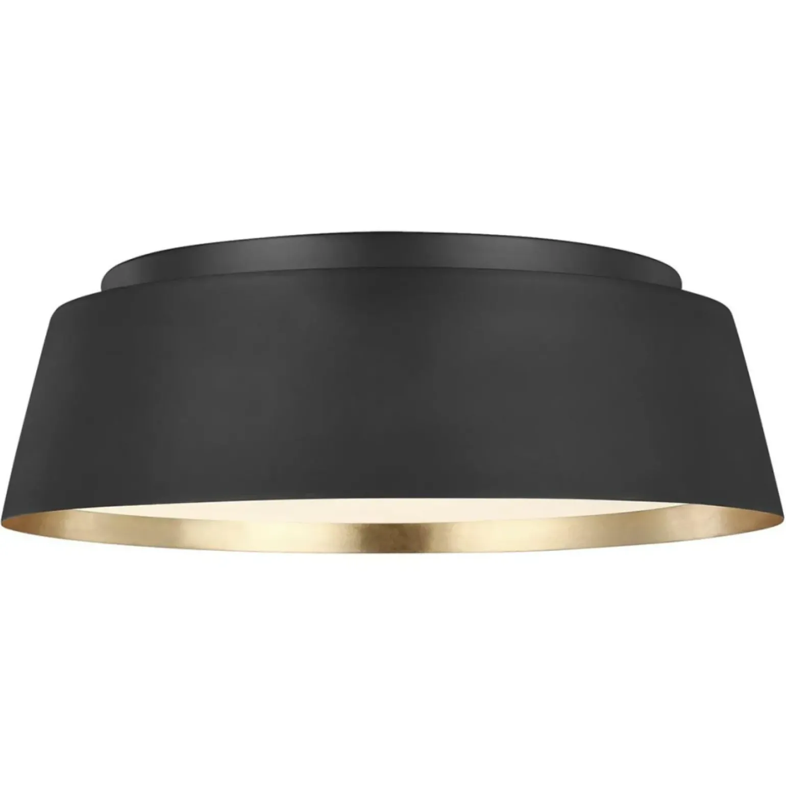 Sklep Kaja Nowoczesny, czarno-złoty plafon FE-ASHER-3F-MB z serii ASHER