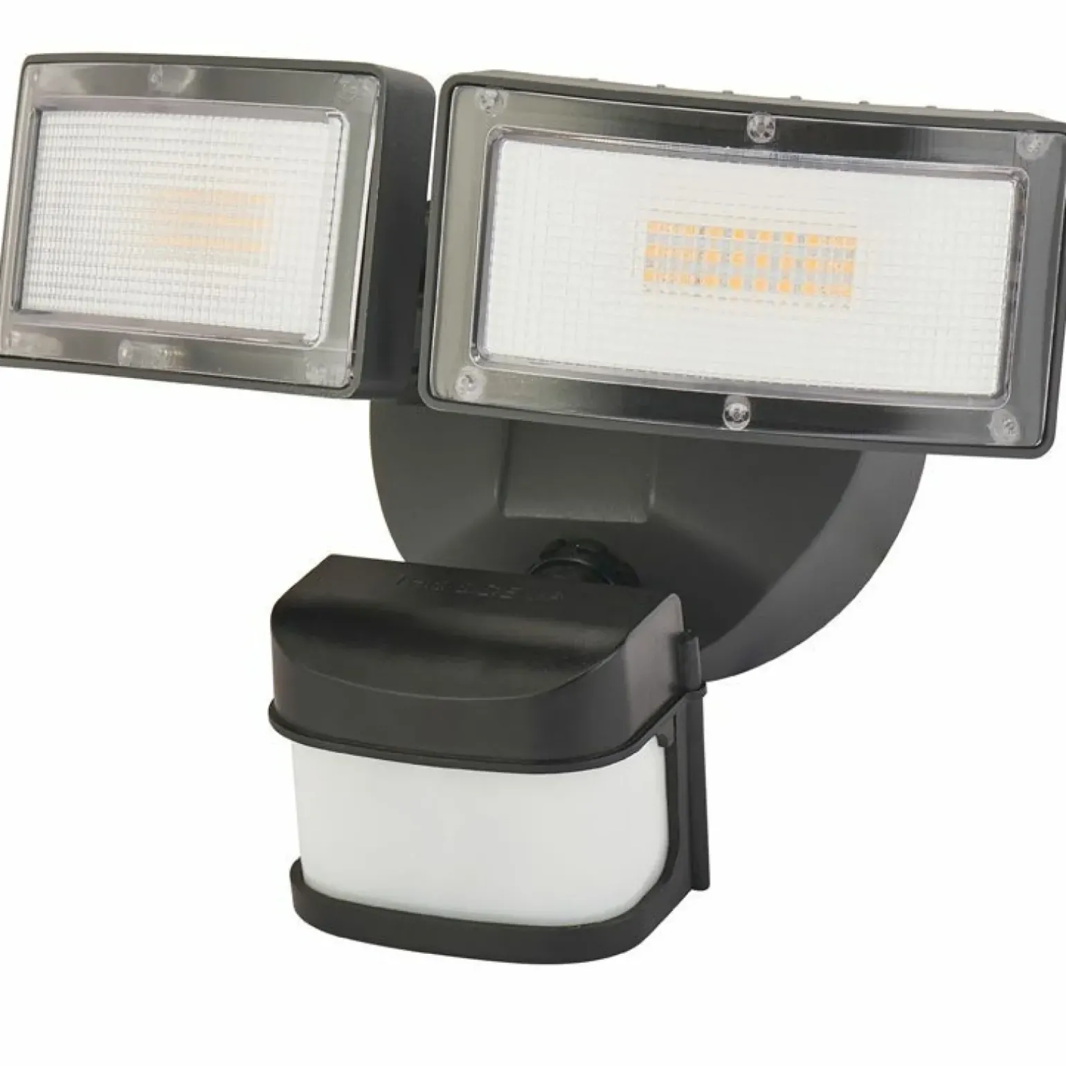 Sklep Kaja Nowoczesny kinkiet elewacyjny, wbudowany LED 6556-PIR z serii DUO | Kaja Oświetl