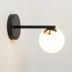 Sklep Kaja Nowoczesny kinkiet ze złotą dekoracją SIG 33662 z serii PIANO | Kaja