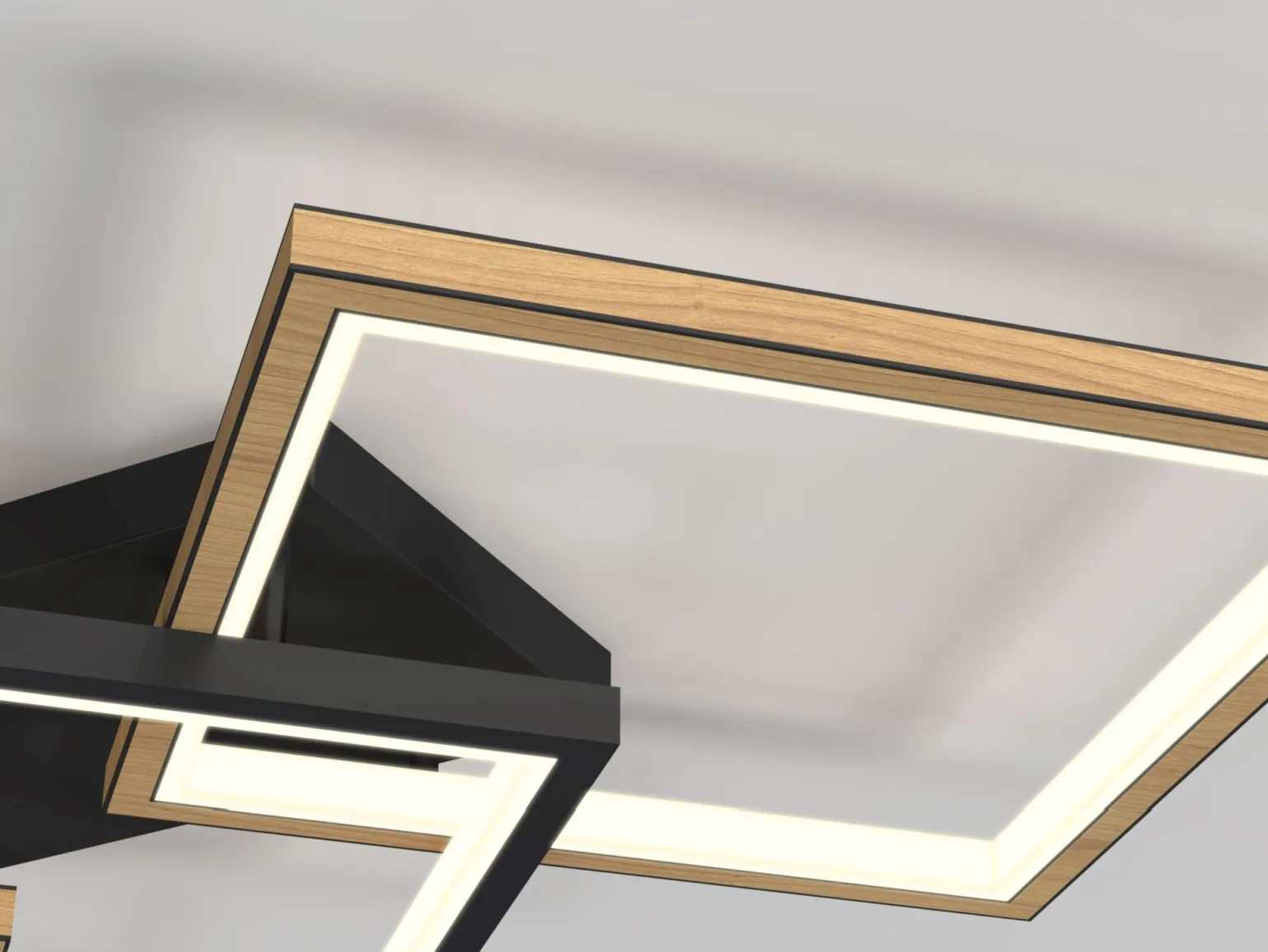 Sklep Kaja Nowoczesny plafon LED do sypialni i salonu WF 9022-306M MATERA | Kaja