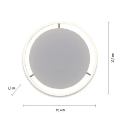 Sale Nowoczesny plafon LED o ciepłej barwie światła 15391-95 z serii RITUS Żyrandole Nowoczesne