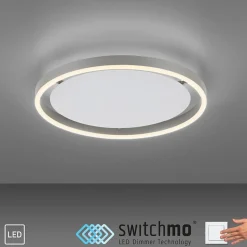 Sale Nowoczesny plafon LED o ciepłej barwie światła 15391-95 z serii RITUS Żyrandole Nowoczesne