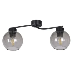 Discount Nowoczesny plafon z dymionymi kloszami K-2624 AIDEN | Kaja Oświetlenie Żyrandole Nowoczesne