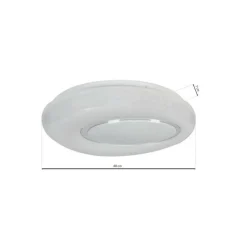 Sklep Kaja Nowoczesny plafon z wbudowanym LED-em ML6399 z serii BONO | Kaja Oświetlenie