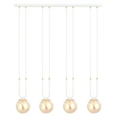 Discount Nowoczesny zwis do kuchni w stylu modern glamour 1117/4 GLAM | Kaja Żyrandole Nowoczesne