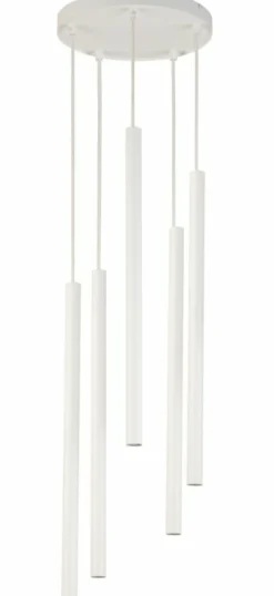 Cheap Nowoczesny zwis z wąskimi tubami na G9 SIG 33626 SOPEL | Kaja Żyrandole Nowoczesne