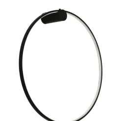 Sklep Kaja Obręcz ścienna, ledowy ring ⌀60 LP-999/1W S BK MIRROR | Kaja