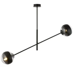 Discount Obrotowa lampa sufitowa, dwa klosze 1168/2 LINEAR | Kaja Oświetlenie Żyrandole Nowoczesne