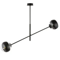 Discount Obrotowa lampa sufitowa, dwa klosze 1168/2 LINEAR | Kaja Oświetlenie Żyrandole Nowoczesne