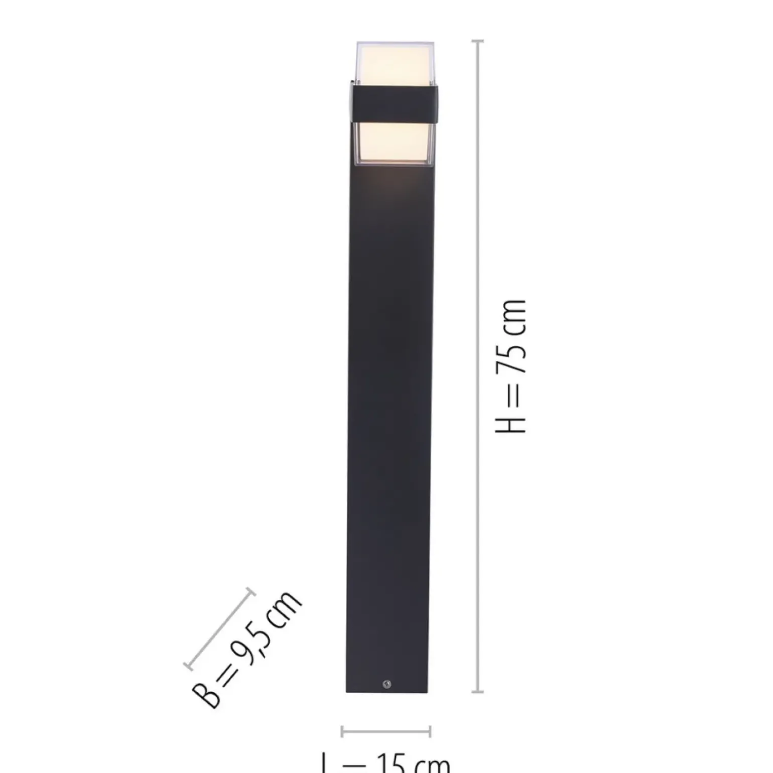 Sklep Kaja Ogrodowa lampa stojąca w kolorze 9481-13 z serii CARA | Kaja