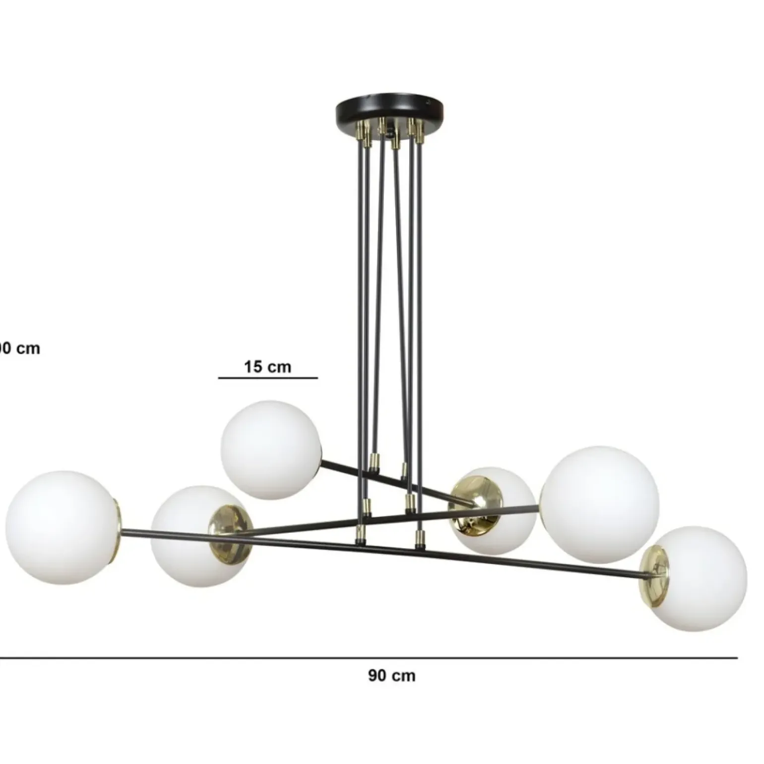 Cheap Okazała biała lampa wisząca z dużym gwintem 967/6 | Kaja Oświetlenie Żyrandole Nowoczesne