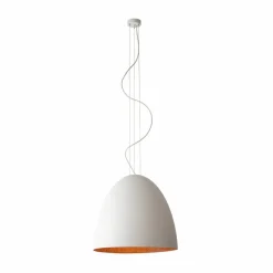 Sale Okazała, kopułowa lampa wisząca do salonu ⌀55cm 10324 EGG | Kaja Żyrandole Nowoczesne