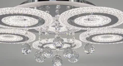 Clearance Okazała lampa sufitowa, LED o mocy 133W DRS2210/5 8C z serii MARBELLA Żyrandole Nowoczesne