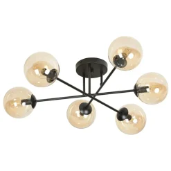 Best Okazała lampa sufitowa z mi kloszami833/6B | Kaja Oświetlenie Żyrandole Nowoczesne