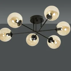 Best Okazała lampa sufitowa z mi kloszami833/6B | Kaja Oświetlenie Żyrandole Nowoczesne