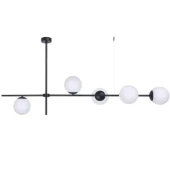 Store Okazała lampa sufitowa z matowymi kloszami K-4738 | Kaja Oświetlenie Żyrandole Nowoczesne