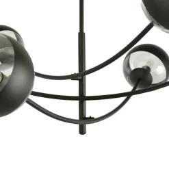 Fashion Okazała lampa sufitowa z ozdobnymi kloszami 1101/6 HUNTER | Kaja Żyrandole Nowoczesne