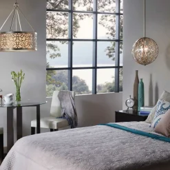 Store Okazała lampa wisząca do jadalni FE-ARABESQUE4 z serii ARABESQUE Żyrandole Nowoczesne