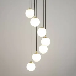 Sale Okazała lampa wisząca, idealna do salonu SIG 33660 z serii PIANO Żyrandole Nowoczesne