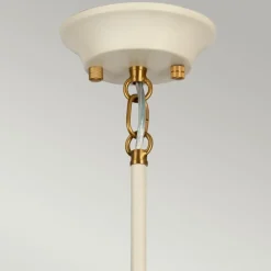 Hot Okazała lampa wisząca, kolor kremowy DL-COSMOS9 z serii COSMOS Żyrandole Nowoczesne