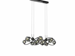 Discount Okazała lampa wisząca nad stół w jadalni WF 7014-1405 NANCY | Kaja Żyrandole Nowoczesne