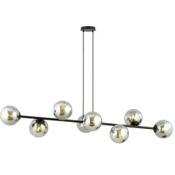 Hot Okazała lampa wisząca z kulistymi kloszami 875/8 | Kaja Oświetlenie Żyrandole Nowoczesne
